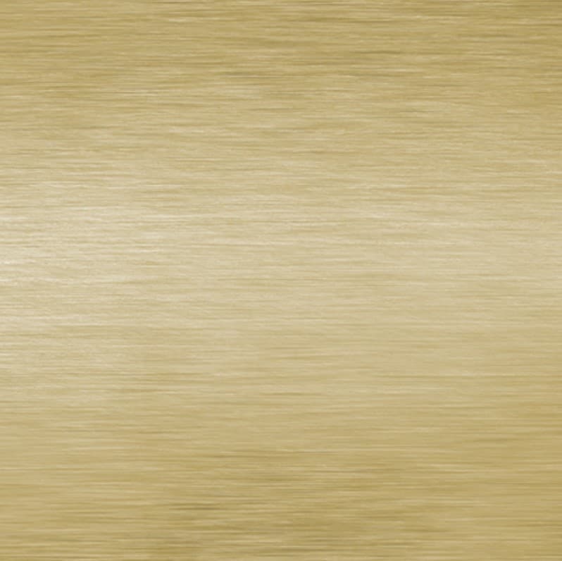 Brass range hood material