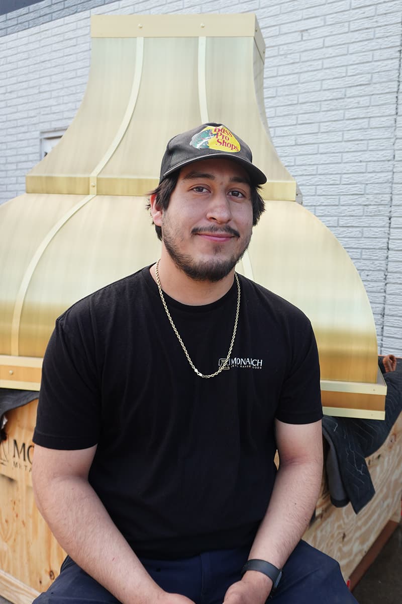 Damian Torres — Director of Production & Craftsmanship at Monarch Metal Range Hoods