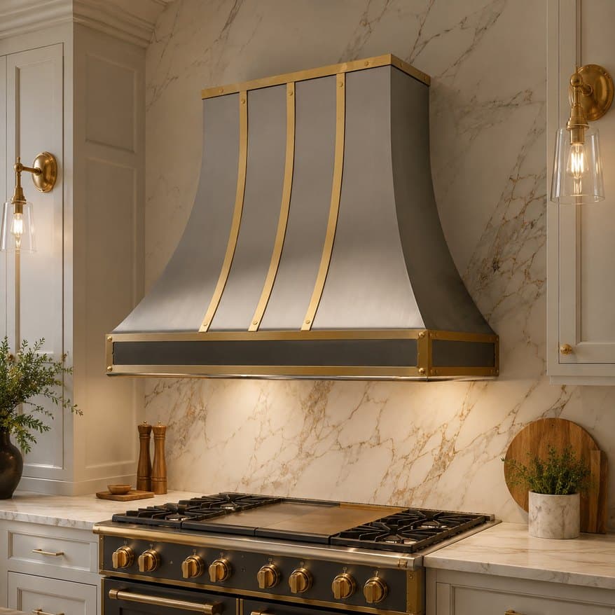 Customize the Miranda — Monarch custom metal range hoods