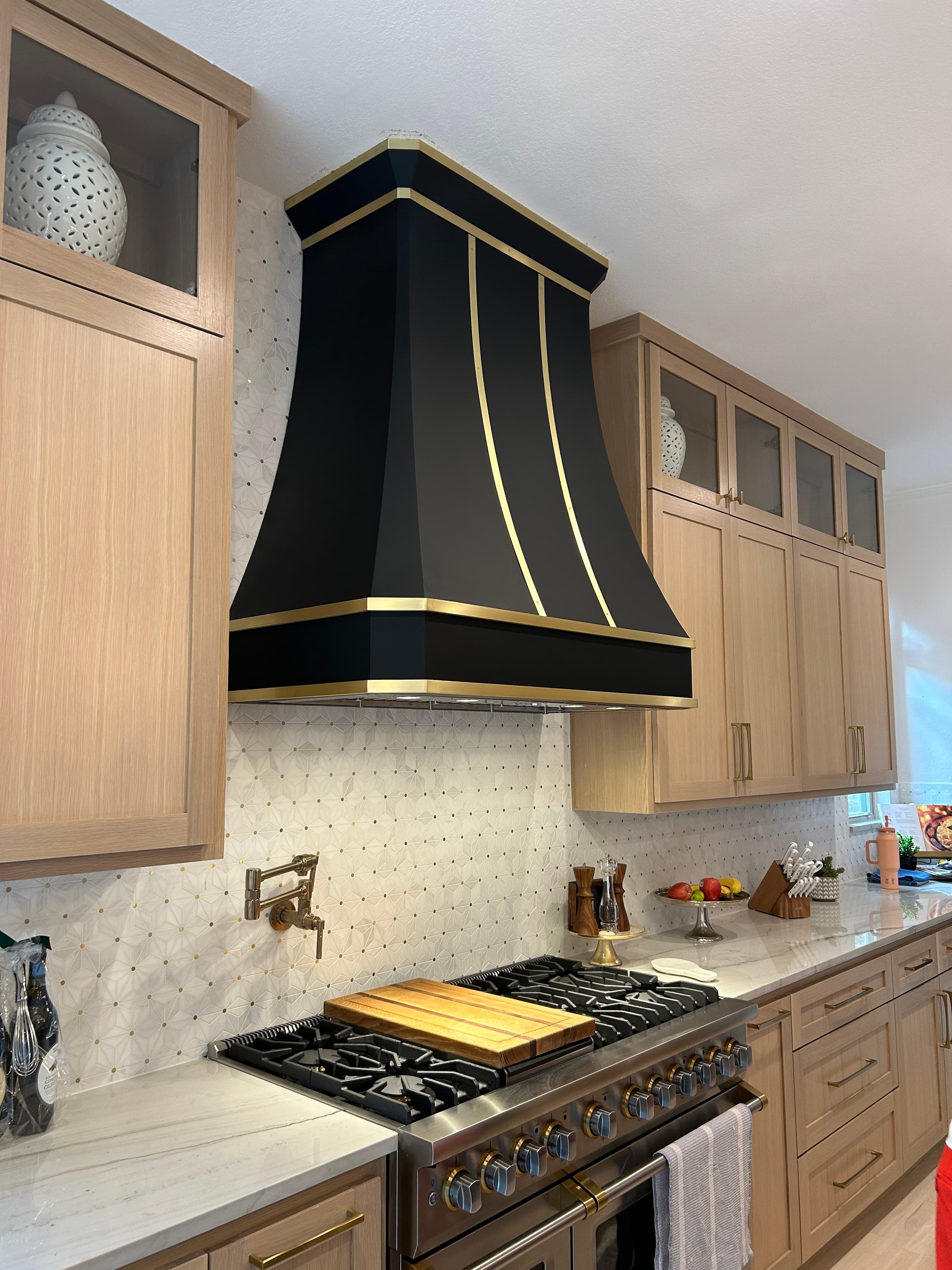 Delivered to homes nationwide — Monarch custom metal range hood