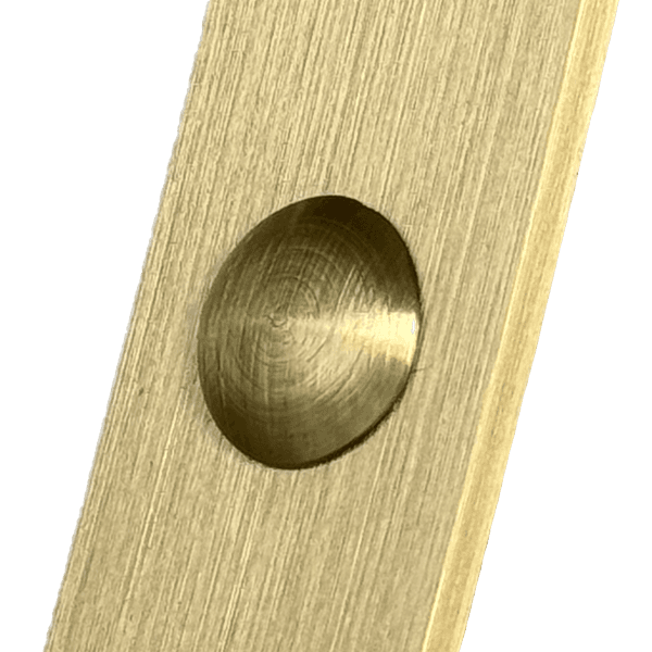 Carriage Bolt fastener detail on a Monarch range hood