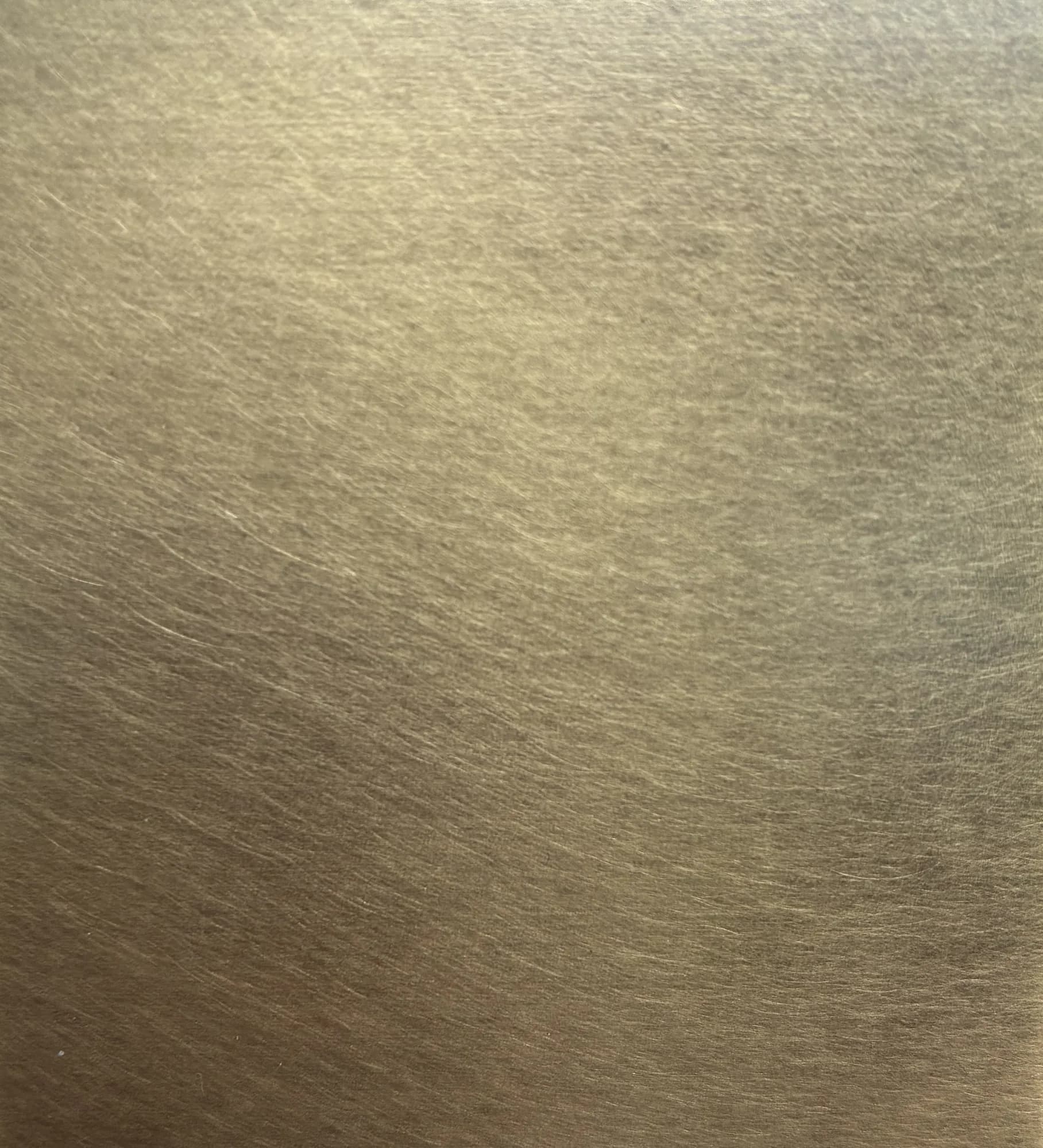 Monarch brass antiqued cloudy metal finish sample