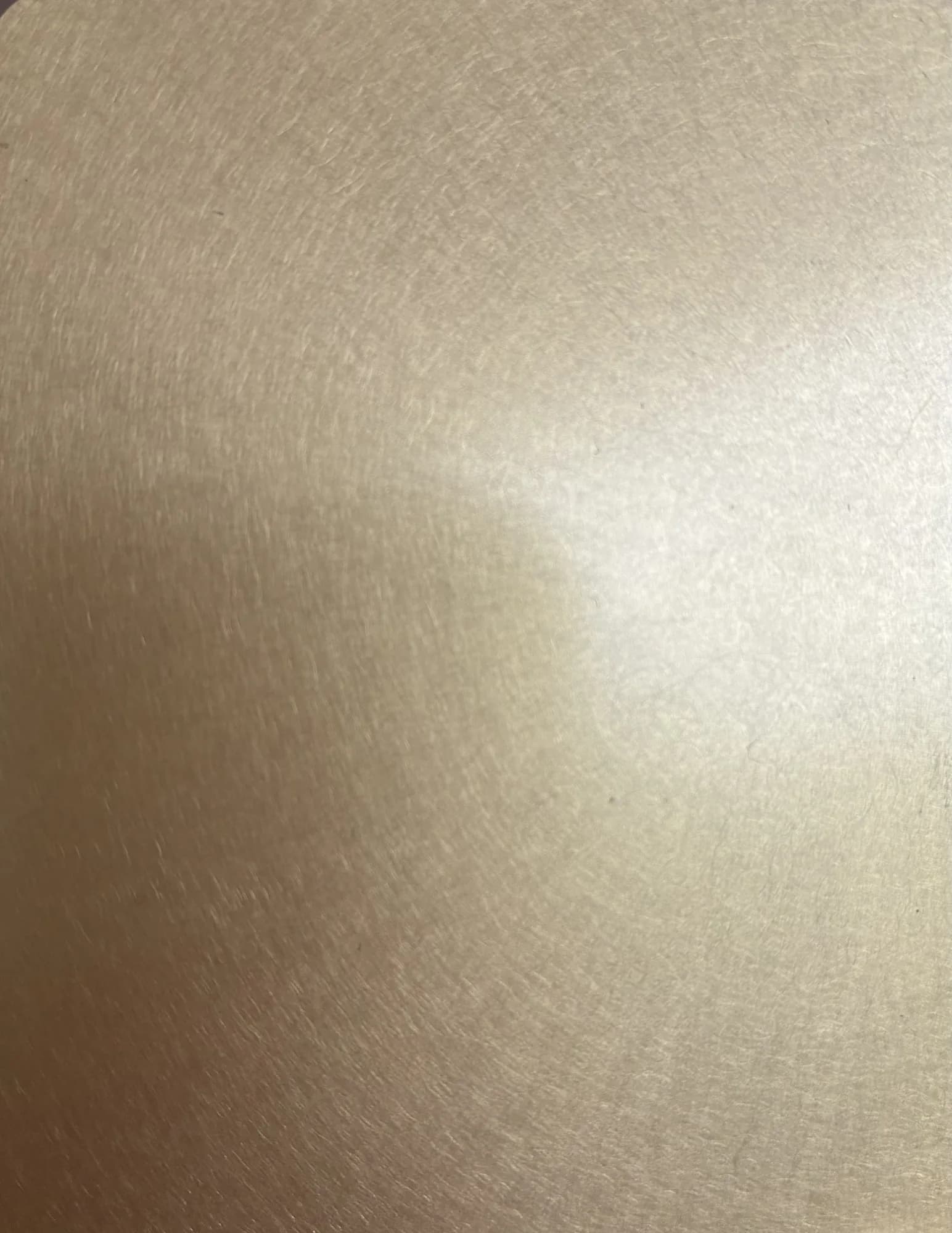 Monarch brass cloudy metal finish sample