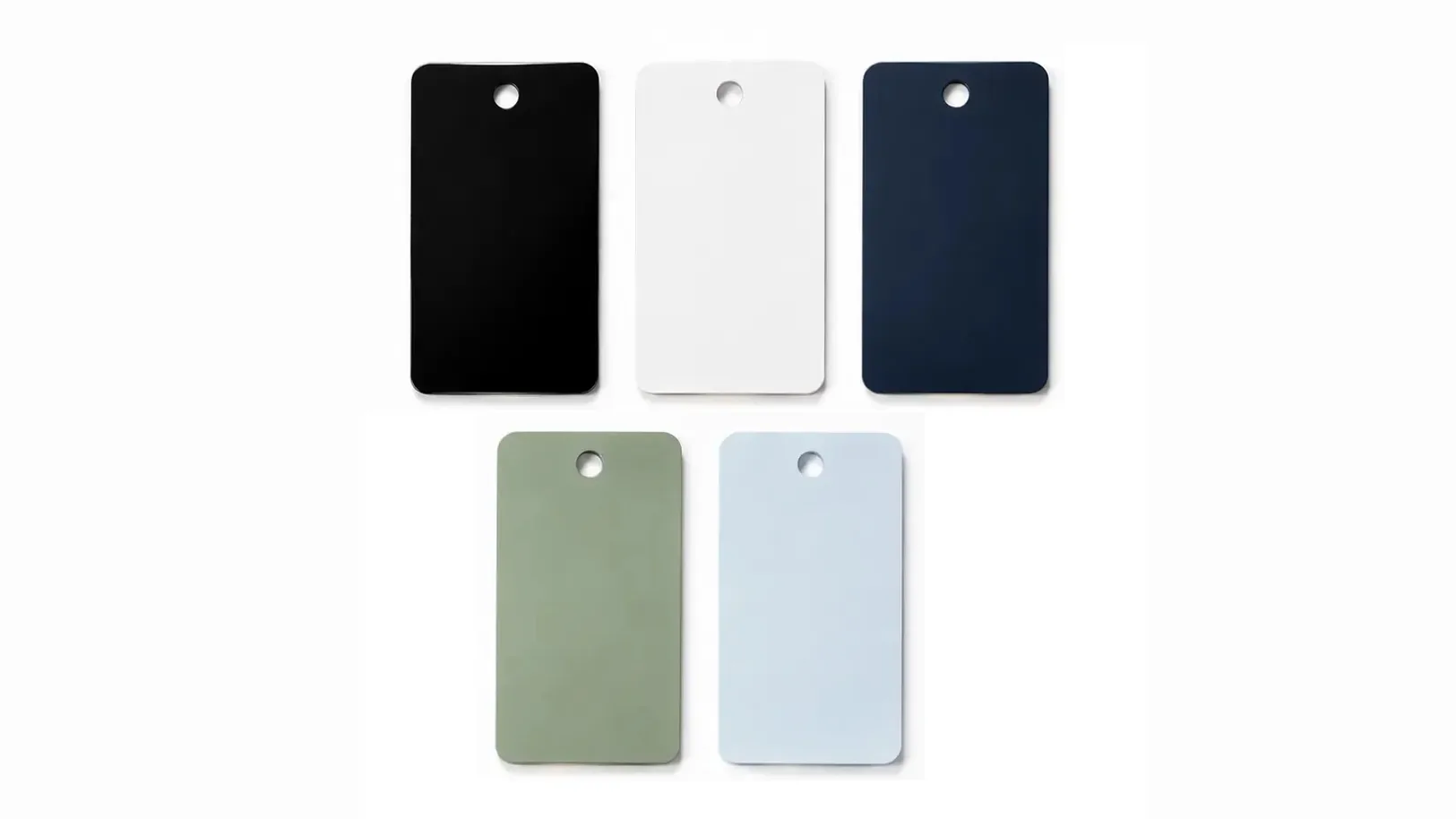Monarch mild steel powder coated color options metal finish sample