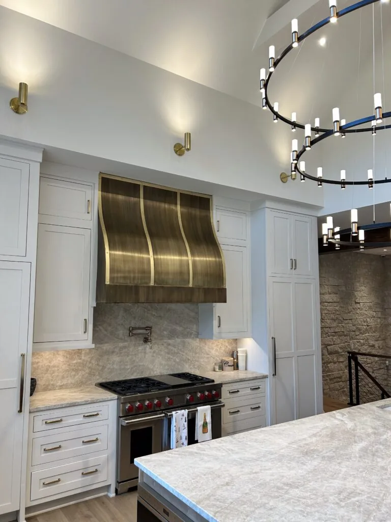 Staten Island custom metal range hood design reference